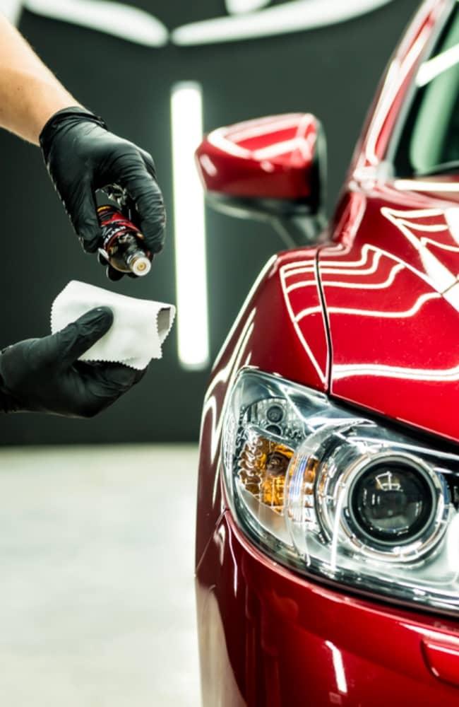 Ceramic coatings and protection hero background